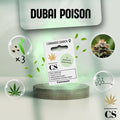 Verpackung der Cannabis Samen Dubai Poison (3 Samen)