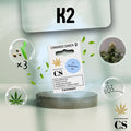 Verpackung der Cannabis Samen K2 (3 Samen)
