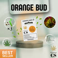 Verpackung der Cannabis Samen Orange Bud (3 Samen)